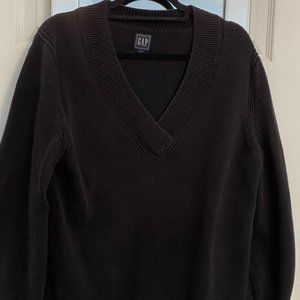 Oversized Gap 100% Cotton V-neck Sweater